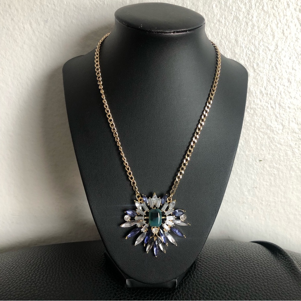 Forever 21 Crystal Statement Necklace